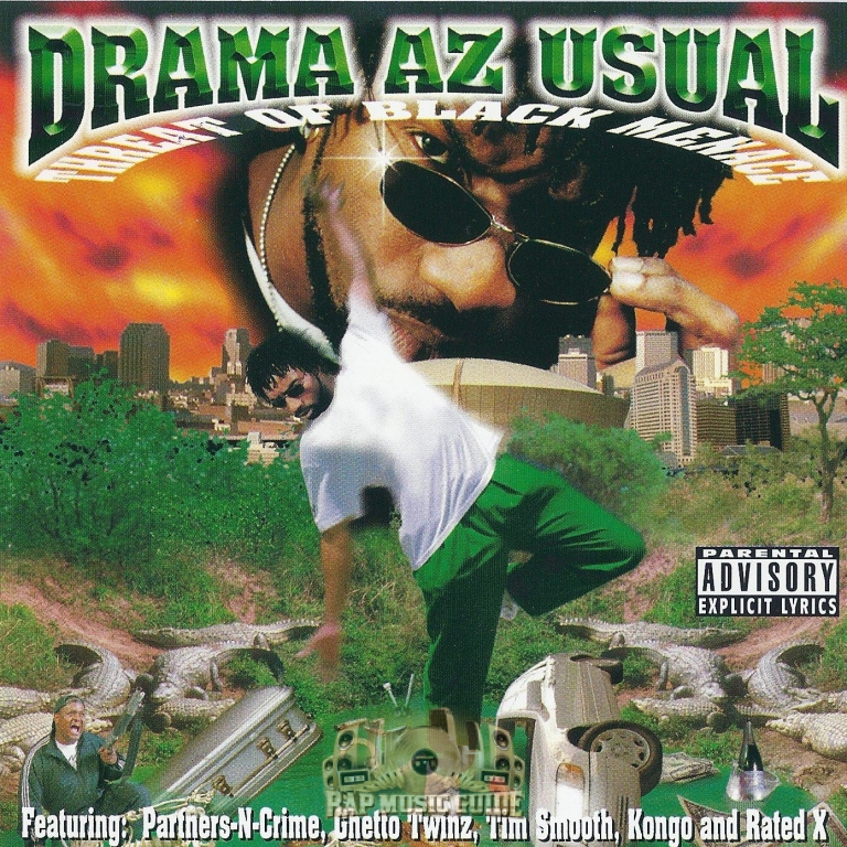 洋楽 G-RAP THREAT DRAMA AZ USUAL Threat - Drama Az Usual: CD | Rap Music Guide